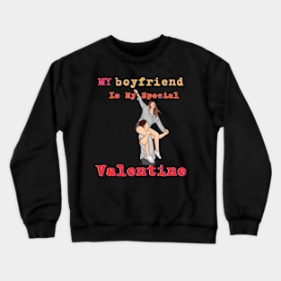 Boyfriend Love Tee: Show Your Affection with Style this Valentine's Day Crewneck Sweatshirt